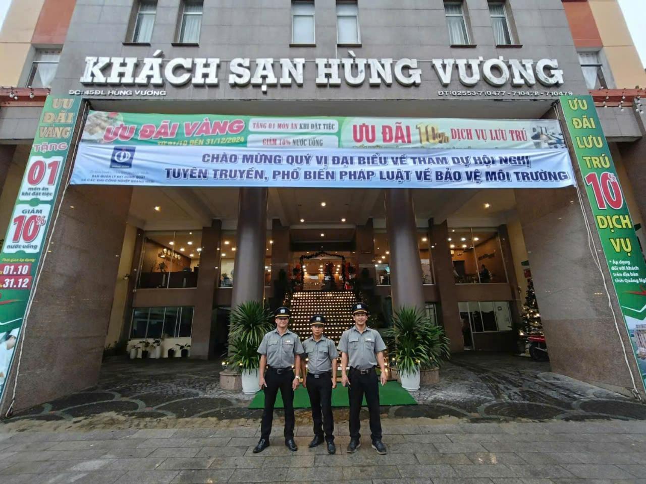 Hung Vuong Hotel Quảng Ngãi Exterior foto